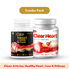 Clear Heart Capsules + Clear Heaart Plus Capsules Combo Pack - Vinner Healthcare